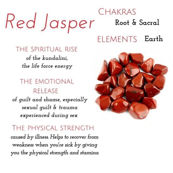 Indie Red Jasper Stone Copper Bangle Bracelet - Picture 2 of 6